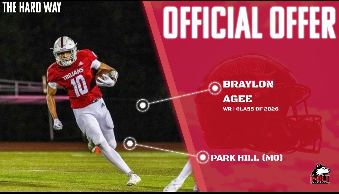 Braylon Agee (@braylonagee) on Twitter photo Can’t wait to get up there 🐺
<a href="/NIU_Football/">NIU Football</a> <a href="/NIUCoachHammock/">Thomas Hammock</a> <a href="/CoachHawk__/">Joseph Hawkins</a> <a href="/Jagee32/">Coach Agee</a> <a href="/PHTrojansFB/">Park Hill Trojans Football</a> <a href="/_TREZZYBOY/">Kentrez Bell™</a> <a href="/CoachAndySims/">Coach Sims</a> Can’t wait to get up there 🐺
<a href="/NIU_Football/">NIU Football</a> <a href="/NIUCoachHammock/">Thomas Hammock</a> <a href="/CoachHawk__/">Joseph Hawkins</a> <a href="/Jagee32/">Coach Agee</a> <a href="/PHTrojansFB/">Park Hill Trojans Football</a> <a href="/_TREZZYBOY/">Kentrez Bell™</a> <a href="/CoachAndySims/">Coach Sims</a>