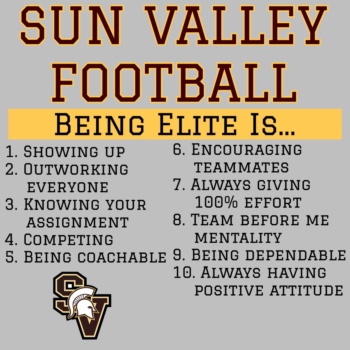 Being elite is not talking about. You need to be about it.