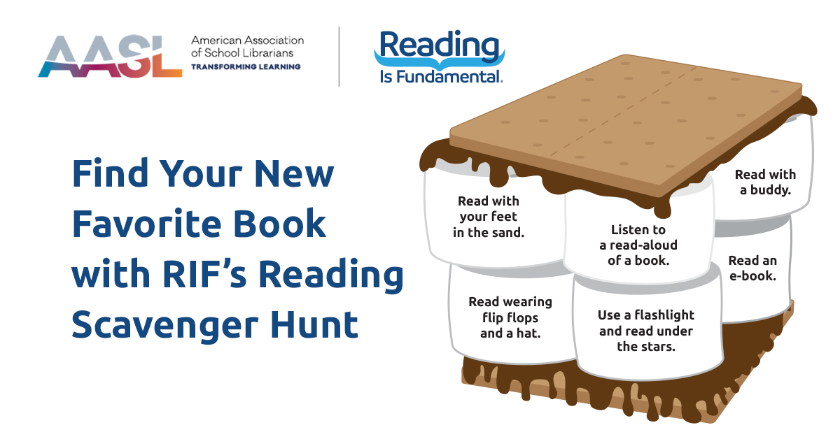 Reading Is Fundamental (@rifweb) on Twitter photo August is like a s'more - good stuff between summertime and back to school! Use this special time to download the S'mores Reading Scavenger Hunt where you can find your favorite #book along with new ways to read. Visit RIF.org/summer now!🍫📕 #CampRIF #ReadwithRIF August is like a s'more - good stuff between summertime and back to school! Use this special time to download the S'mores Reading Scavenger Hunt where you can find your favorite #book along with new ways to read. Visit RIF.org/summer now!🍫📕 #CampRIF #ReadwithRIF