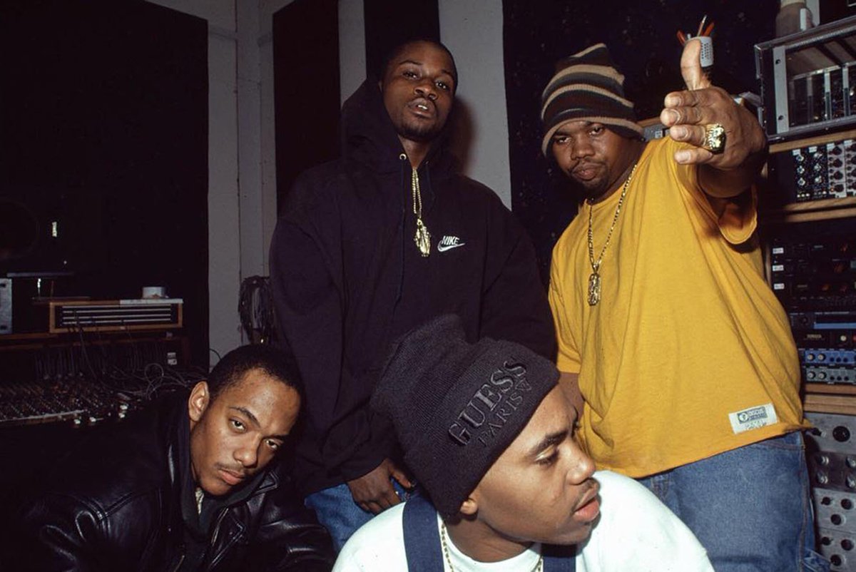 Hip-Hop Photo Museum (@hhphotomuseum) on Twitter photo ๐๐ซ๐จ๐๐ข๐ ๐ฒ, ๐๐๐ฏ๐จ๐, ๐๐๐ฌ, and ๐๐๐๐ค๐ฐ๐จ๐ง, photographed by ๐๐ก๐ข ๐๐จ๐๐ฎ at Platinum Island Studios, 676 Broadway, New York City, in 1995, during the recording session for ๐ธ๐ฆ๐ ๐๐๐ ๐ ๐ธ๐ฆ๐ (๐๐๐ข๐ ๐ต๐๐๐ ๐ผ๐ ๐๐๐๐). ๐๐ซ๐จ๐๐ข๐ ๐ฒ, ๐๐๐ฏ๐จ๐, ๐๐๐ฌ, and ๐๐๐๐ค๐ฐ๐จ๐ง, photographed by ๐๐ก๐ข ๐๐จ๐๐ฎ at Platinum Island Studios, 676 Broadway, New York City, in 1995, during the recording session for ๐ธ๐ฆ๐ ๐๐๐ ๐ ๐ธ๐ฆ๐ (๐๐๐ข๐ ๐ต๐๐๐ ๐ผ๐ ๐๐๐๐).