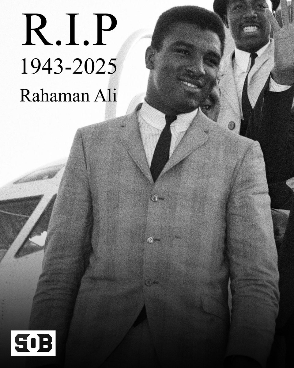 Rahaman Ali, former professional boxer and beloved younger brother of Muhammad Ali, has sadly passed away at the age of 82.

Rest in peace 🕊️🙏