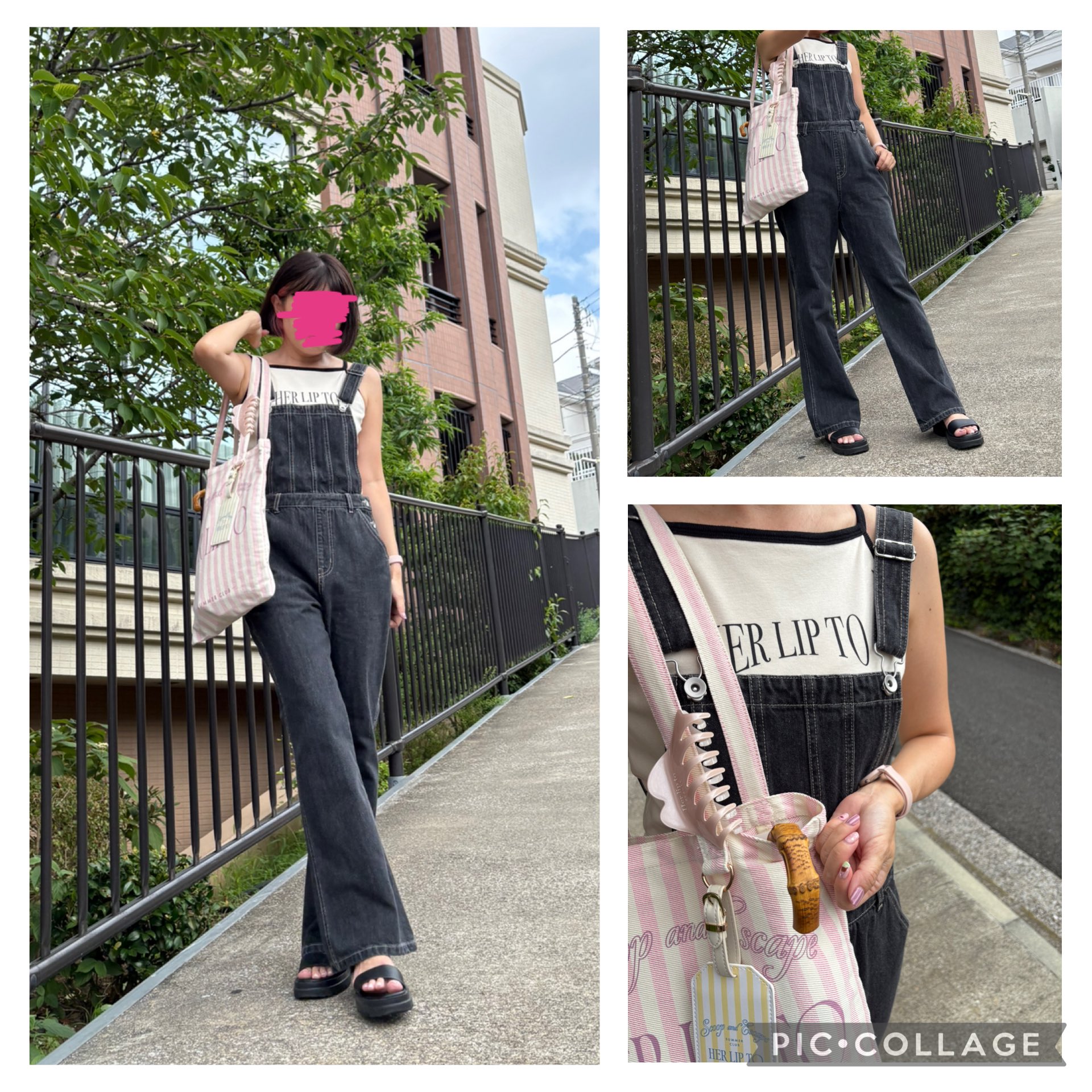新品herliptoハーリップトゥ Bowery Denim Jump Suit Bowery Denim Jumpsuit