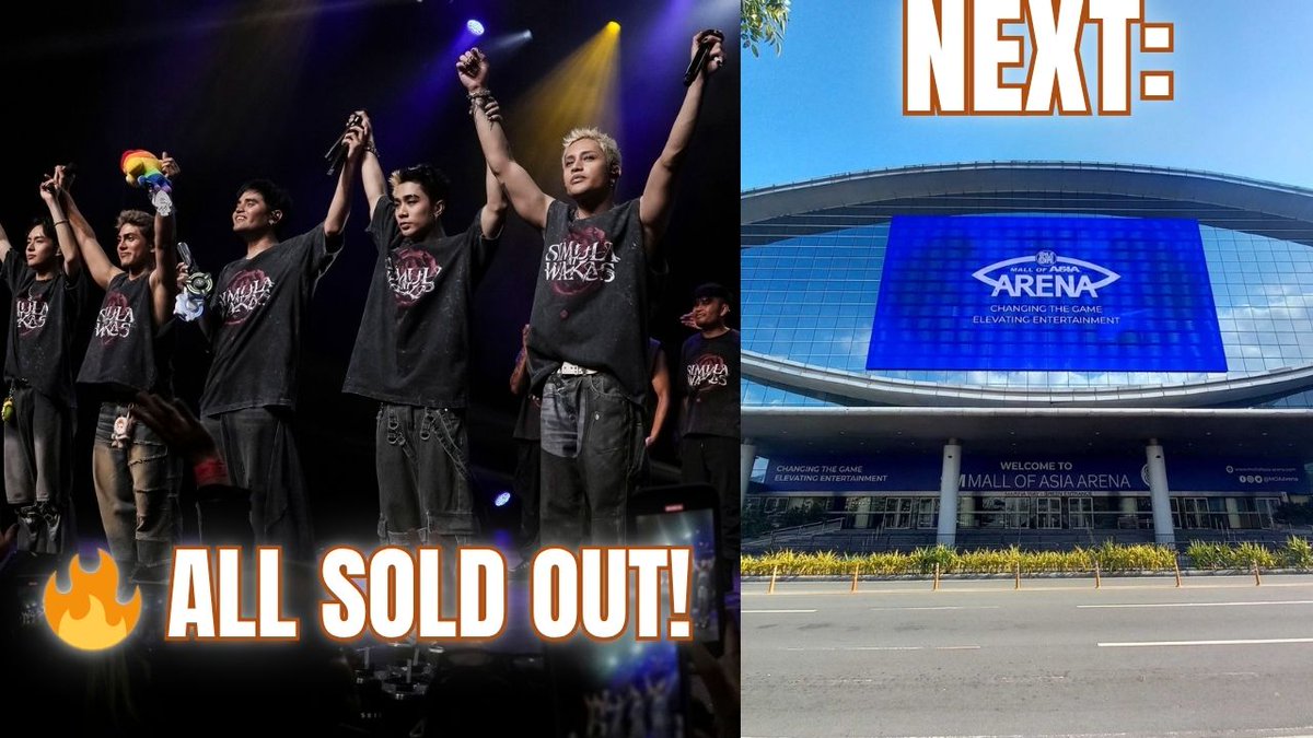 SB19 (@sb19official) just made PPOP history—again. ALL shows in the Simula at Wakas North American tour?

 🔥 SOLD OUT. Next stop: MOA Arena for #AcerDay2025! 

📷 Watch the full update now on CETV Philippines:  
youtube.com/watch?v=Hqtvk6…

#SeeItOnCETV #OnwardAndFOURward #SB19