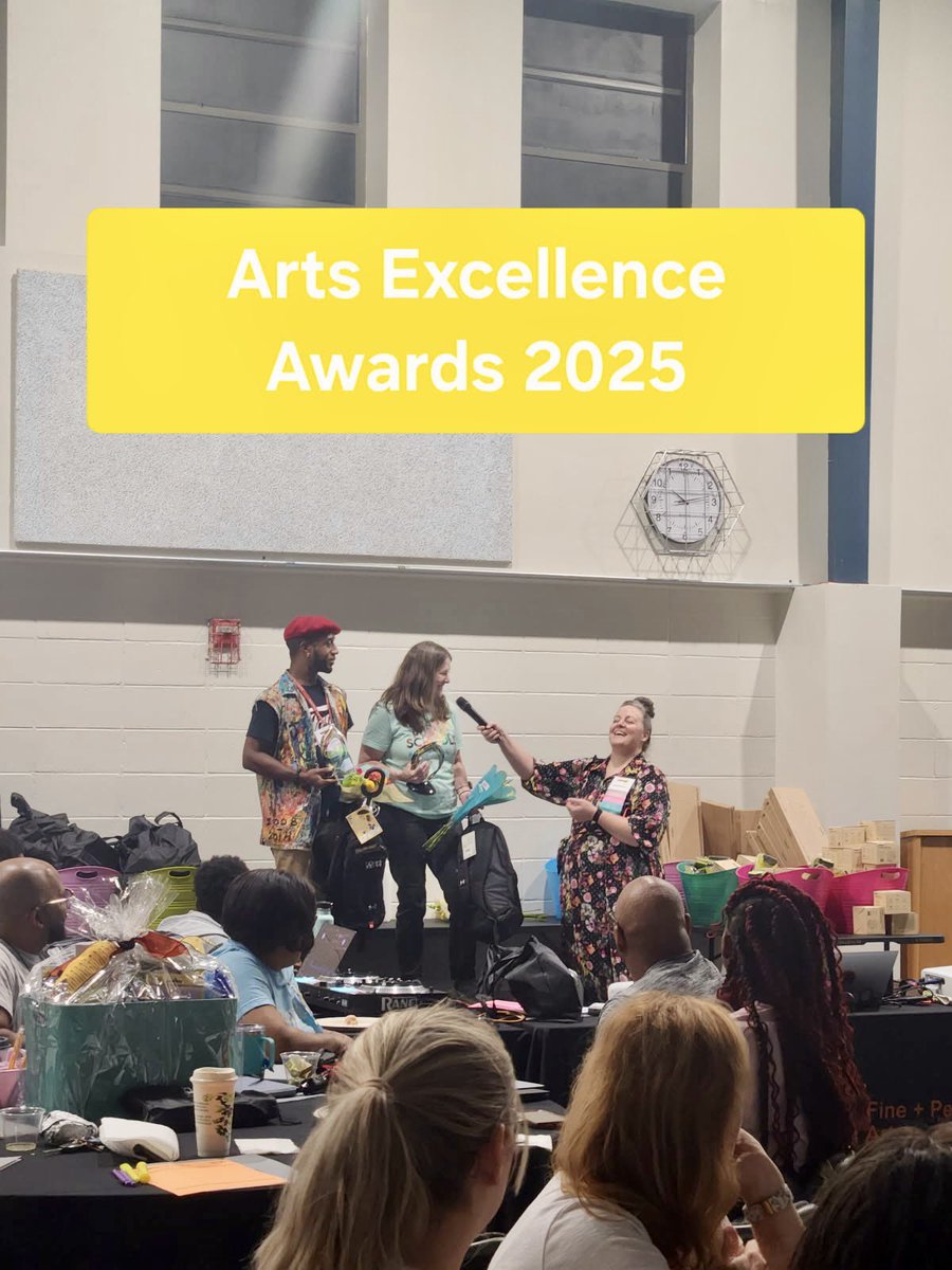 This week I was awarded the Excellence in Arts Education Award from APS fine and performing arts district leadership! I thank all L. P. Miles parents and staff that nominated me for this honor! I am grateful for the support from #APSarts and my <a href="/MilesTigersAPS/">Miles Elementary</a> family! <a href="/apsupdate/">ATL Public Schools</a>