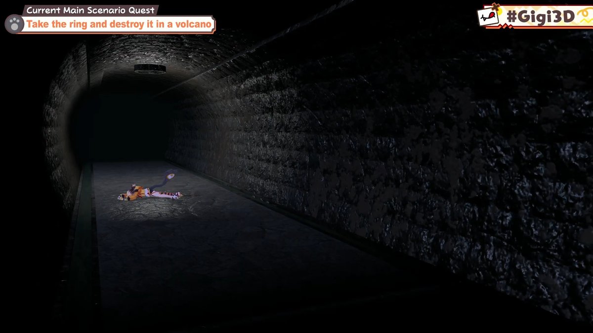 FIRST HOLO TALENT TO DIE IN A SEWER LET'S GOOOOOOO #Gigi3D