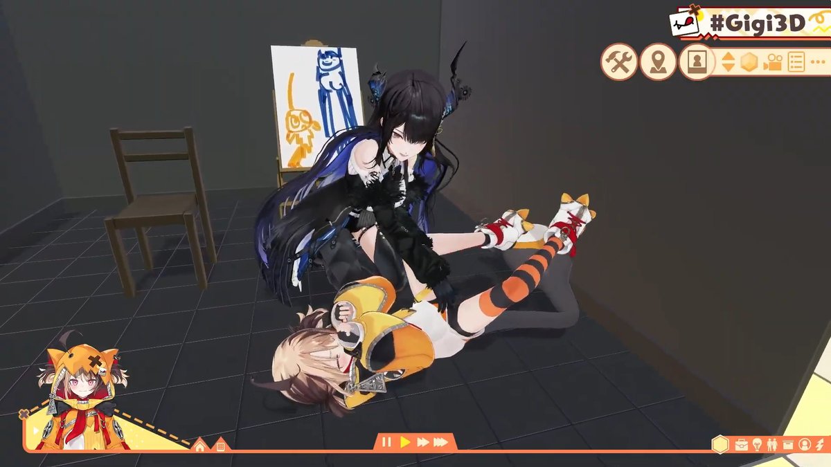 I, TOO, WOULD ROLL ON MY BELLY LIKE A DOG FOR NERISSA RAVENCROFT #Gigi3D