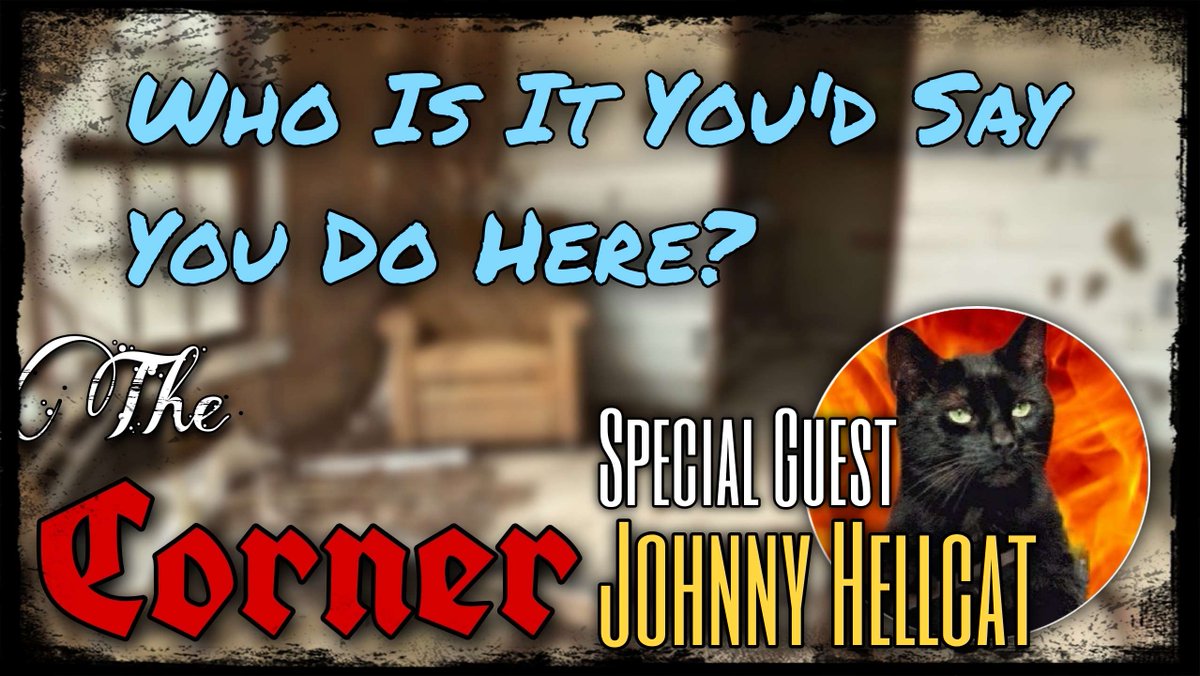 Frosted Glass (@frostedglass2) on Twitter photo Come check out The Corner tonight at 9pm EST with special guest <a href="/johnnyhellcat81/">Johnny Hellcat</a> !
Stream: youtube.com/live/pWRcoZOyn… Come check out The Corner tonight at 9pm EST with special guest <a href="/johnnyhellcat81/">Johnny Hellcat</a> !
Stream: youtube.com/live/pWRcoZOyn…