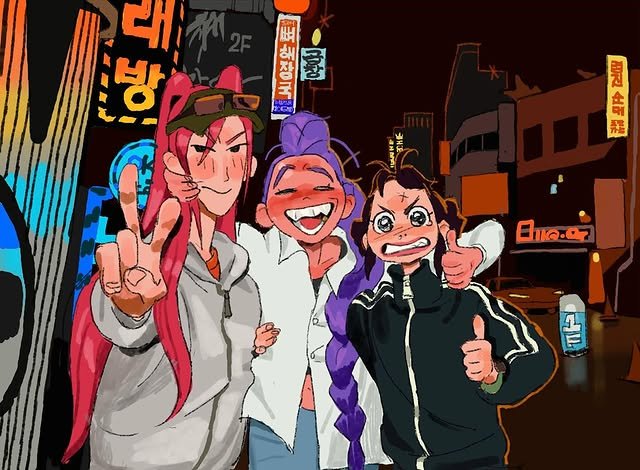 수상할 정도로 소주 술냄새가 풀풀나는(?) <케이팝 데몬 헌터스> 참여 아티스트 선생님의 패러디 짤ㅋㅋㅋㅋㅋㅋ #KPOPDEMONHUNTERS