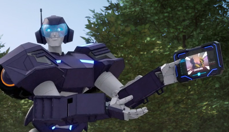 sgrimp_'s tweet image. #earthspark hc: One of Hashtag's favorite shows was written by Thundercracker (he defected earlier on).
After Starscream was imprisoned, he took an interest in watching this show with Hashtag - not because he liked the show, but because he knows Thundercracker wrote it.