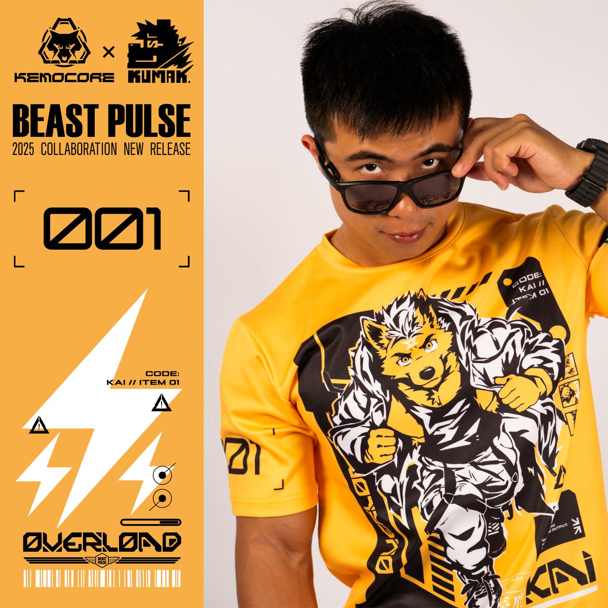 《KemoCore × <a href="/kumak71395/">KUMAK</a>》 
 #BEAST_PULSE｜Online Orders Now Open!
No crowds. No lines.
Now you can grab your gear from home—no sweat.
《Connect to the system and get ready to deploy!》

🔹Four Designs｜Bold, distinct, and made to match your wild side
📦Size Range｜S to 4XL, full