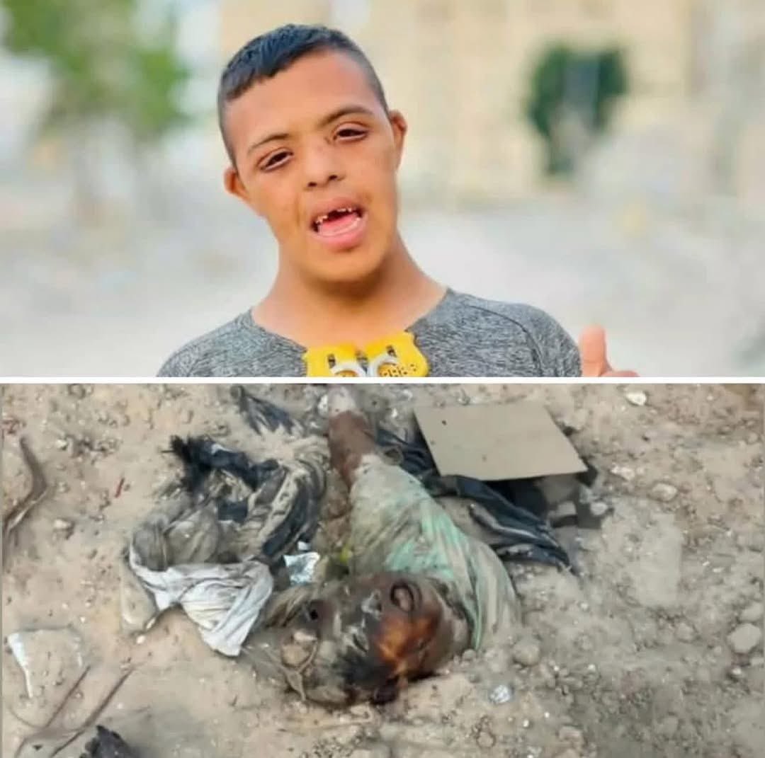 🚨🚨🚨"Mahmoud Al-Khatib, known as "Hooda," was a simple child with
special needs who lived in
poverty with his parents and
brother, Mohammed. After a long
period of suffering and waiting, his body was found in Zikim.
Hooda, the kind and innocent soul lived in silence and