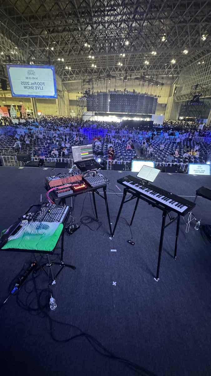 この後14:40〜からグランドステージお待ち申し上げております。
ぜひぜひ！お立ち寄り下さい！！！
配信でもぜひ！！！
#fgoフェス