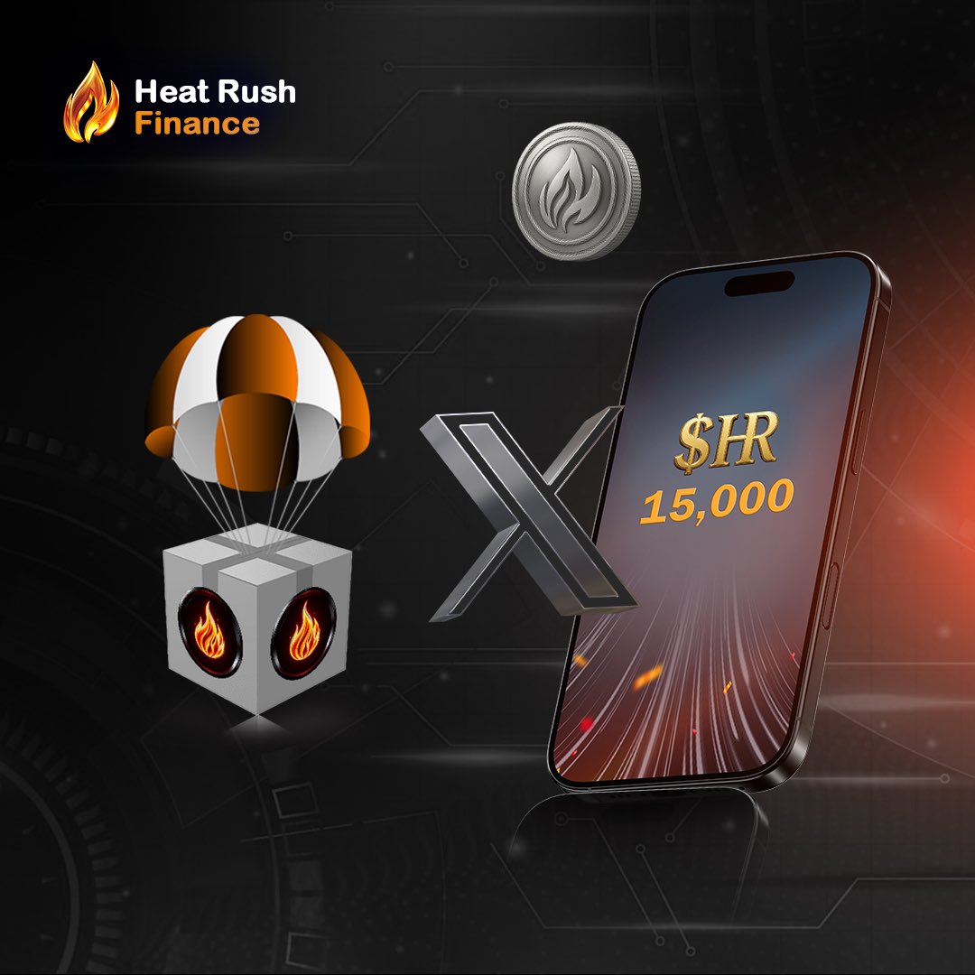 🚨 15,000 $HR Giveaway 🪂

1️⃣ Follow + RT <a href="/Rush_finance/">Heat Rush</a>

2️⃣ Drop your EVM wallet address

From August 3 – August 5
📣 Results: August 6

Learn more: docs.heatrush.xyz