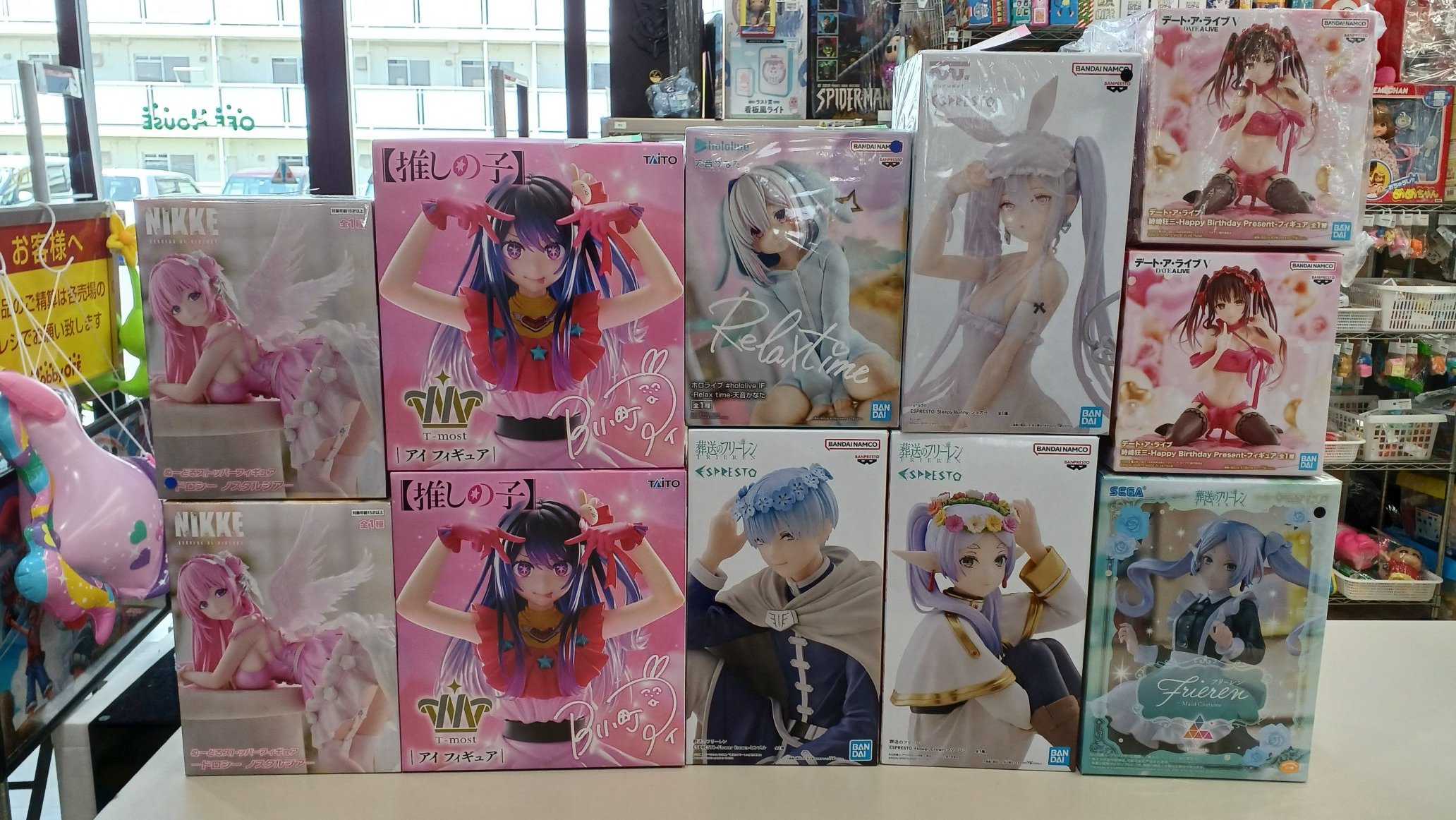 【最新プライズ】鬼滅の刃 フリーレン 推しの子 NIKKE フィギュアまとめ売り 最新プライズ】鬼滅の刃 フリーレン 推しの子 NIKKE フィギュア