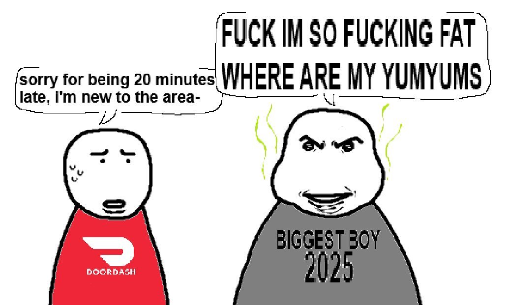 had to resist laughing my ASS off today at work cause some kid screamed "WHERE ARE MY YUMYUMS !!!" and this flashed in my mind