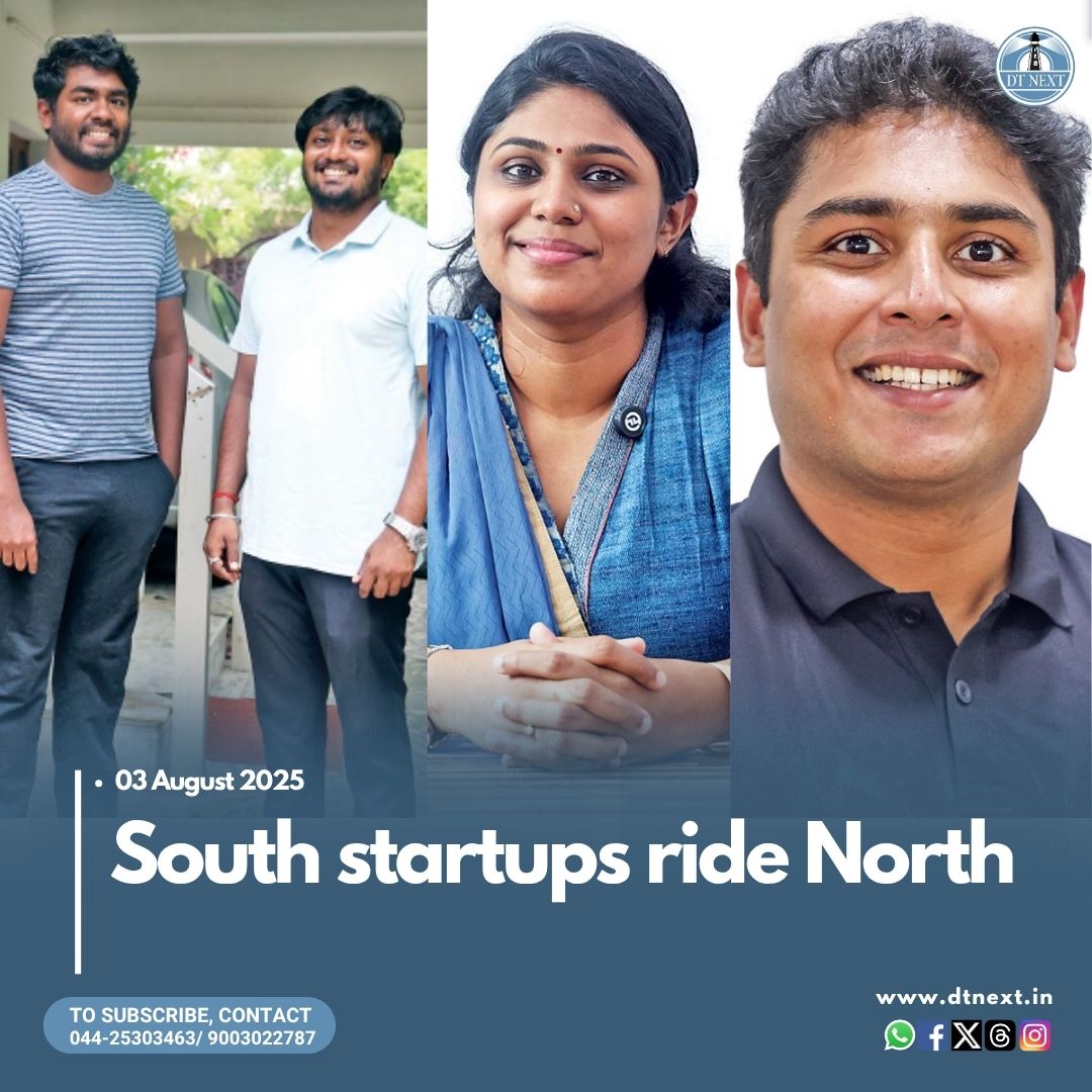 DT Next (@dt_next) on Twitter photo With #VinFast’s entry & infrastructure expansions, #Thoothukudi is on the rise. Over 500 startups across southern #TamilNadu are driving innovation in IT, agriculture, and aerospace, boosting regional economic growth.
🖊️ <a href="/arunprasath34_/">Arun Prasath</a>
dtnext.in/news/tamilnadu…
#DTNext With #VinFast’s entry & infrastructure expansions, #Thoothukudi is on the rise. Over 500 startups across southern #TamilNadu are driving innovation in IT, agriculture, and aerospace, boosting regional economic growth.
🖊️ <a href="/arunprasath34_/">Arun Prasath</a>
dtnext.in/news/tamilnadu…
#DTNext
