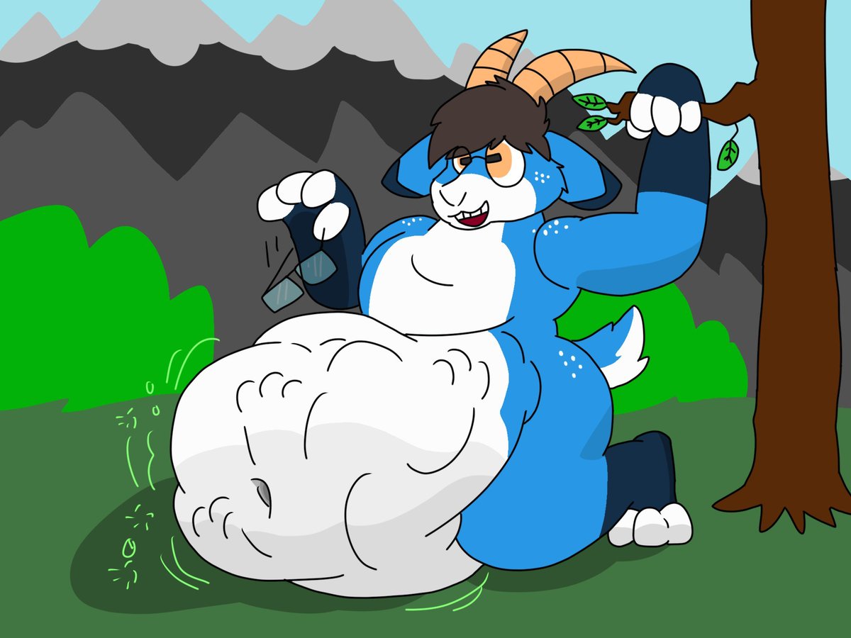 Gabe Poland (@gabetrim) on Twitter photo This lovely piece was created by the amazing: <a href="/CanineCorrupt/">Corrupt-Canine</a>
Just a quick breakfast for this hungry goat! This lovely piece was created by the amazing: <a href="/CanineCorrupt/">Corrupt-Canine</a>
Just a quick breakfast for this hungry goat!