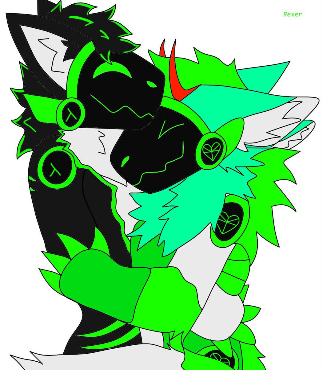 JoshGamer_'s tweet image. Oh x'3, I love the drawing my love made so much. I have no words to express what a great drawing he made. I want to cry with happiness. Thank you so much, my love, for the incredible drawing you made. I love you so much &amp;lt;3 @Rexerzs11  &amp;gt;w&amp;lt;