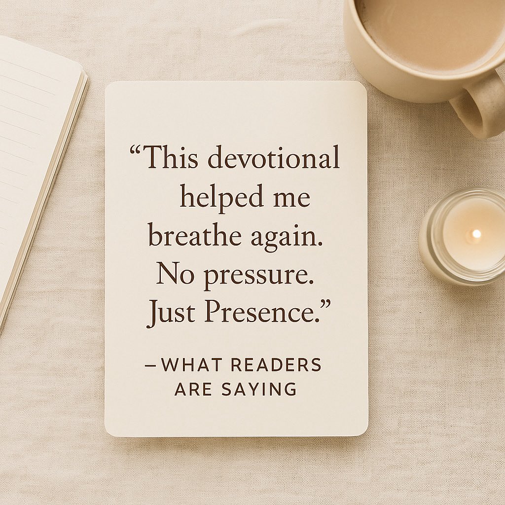 coachnobfm's tweet photo. 📖 Real words from real souls:
“This devotional helped me breathe again. No pressure. Just Presence.”

Ordinary Soul is touching lives—one quiet grace at a time.
✨ Try it for yourself: https://t.co/S3dkL5Qj6p
#OrdinarySoulBook #FaithThatFeels #GraceInTheOrdinary #RealNotPerfect https://t.co/Qn3YQA50TS
