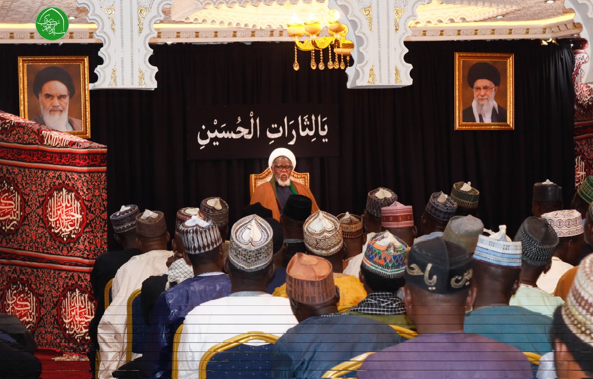 Leader Sheikh Ibraheem Zakzaky Meets Arba'een 2025 Pilgrims

The leader, Sheikh Ibraheem Zakzaky, met with the intending Arba'een 2025 pilgrims who are set to travel to Karbala, Iraq, for this year’s Arba'een mourning ceremony.