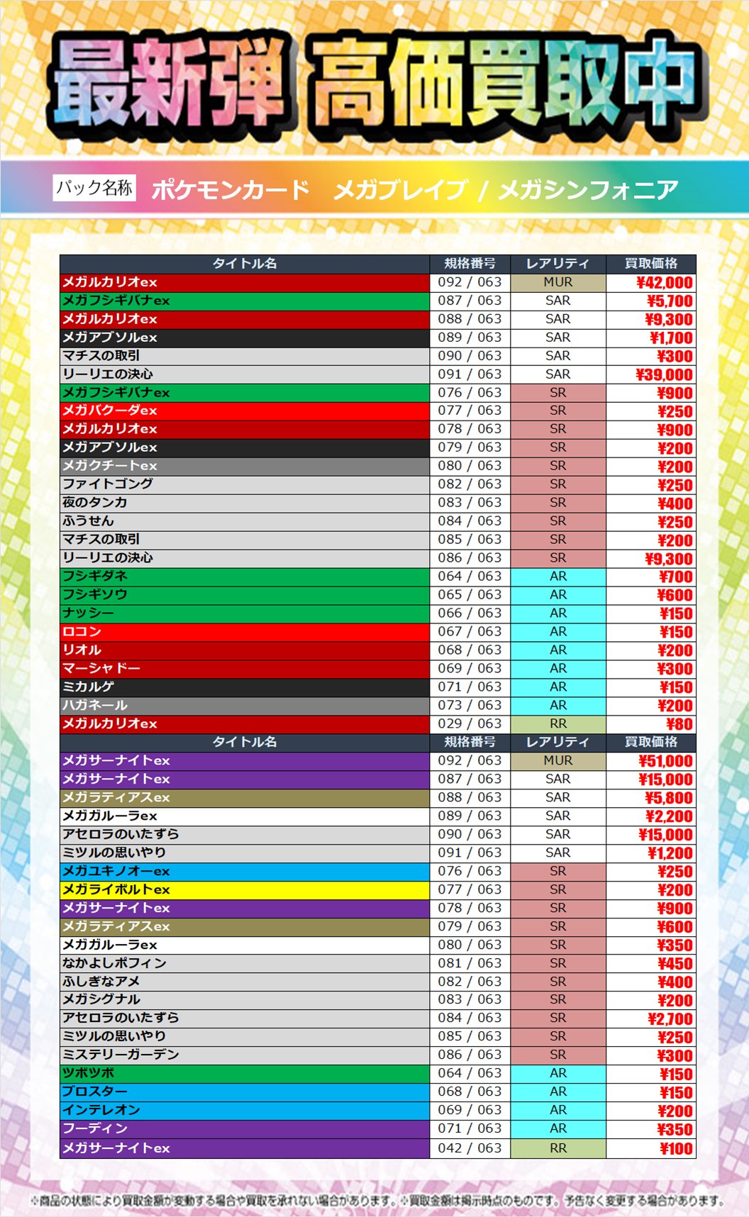 ⭐︎特価⭐︎ メガネ店長様　ポケカ特価まとめ売り お宝創庫知立店 on X: 