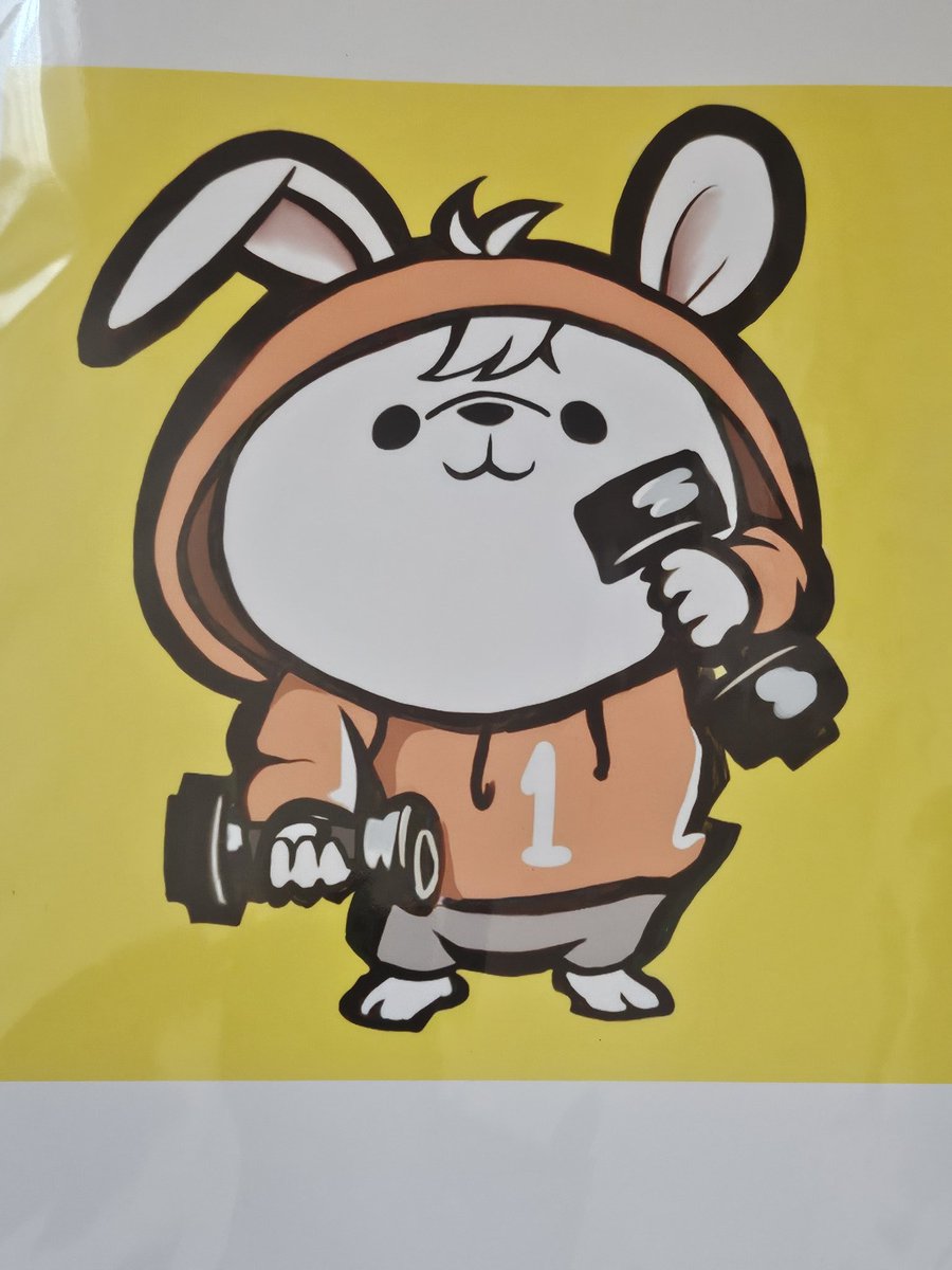 プレゼント企画🎁のこちら
無事にマサ<a href="/mountainjump/">館長ＭＪマサ</a> さんの元へ
届きました✨
どこかに飾って頂けたら嬉しいです‼️
作品を飾って頂いたptesさん<a href="/FOqlqd/">⬣ ptes／桃竹</a> 
ありがとうございました💕
