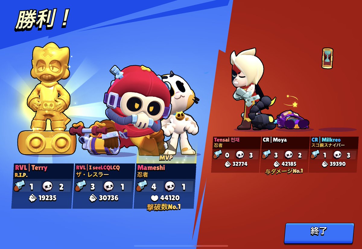 vs CR 3-1🤩
本戦頑張ります！