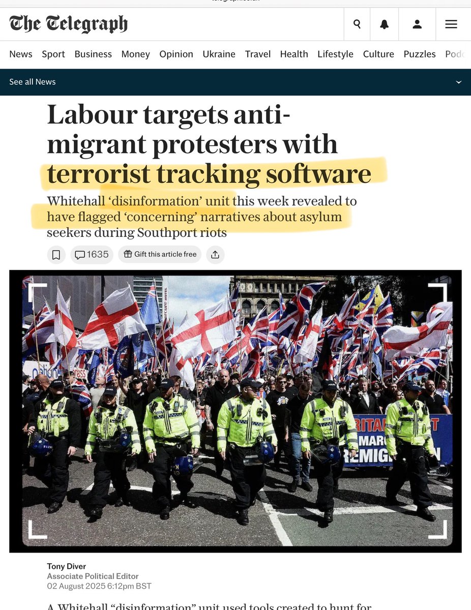 Where does this end?

“Posts that cause a national security risk or threat to public safety”: an invidiously nebulous formulation with potential to catch essentially any post that catalyses public protest.

What about anti-Israel posts, or indeed anti-Gazan?  What about posts