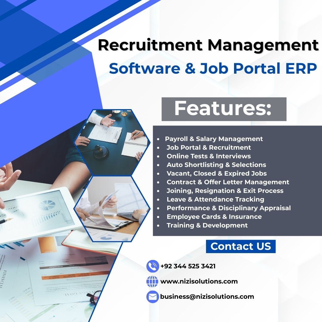 nizisolutions's tweet image. nizisolutions.com/recruit/recrui…
#RecruitmentManagementSoftware #HiringSolutions #HRTech #TalentAcquisition #ApplicantTrackingSystem #RecruitmentAutomation #NiziSolutions #SmartHiring #DigitalRecruitment #HRSoftware #RecruitmentTools #HiringMadeEasy #RecruitmentSystem #TechForHiring
