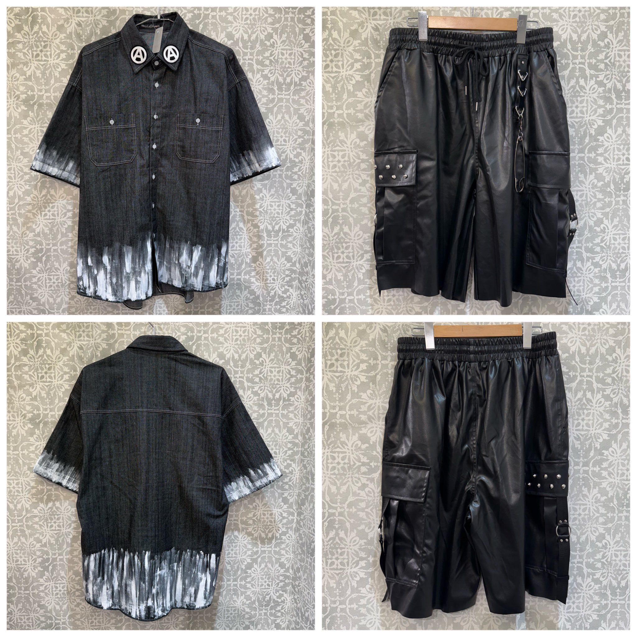 HELL CAT PUNKS ストライプ ハーフパンツ KIST ♦︎ PIVOTCROSS 6F on X: 