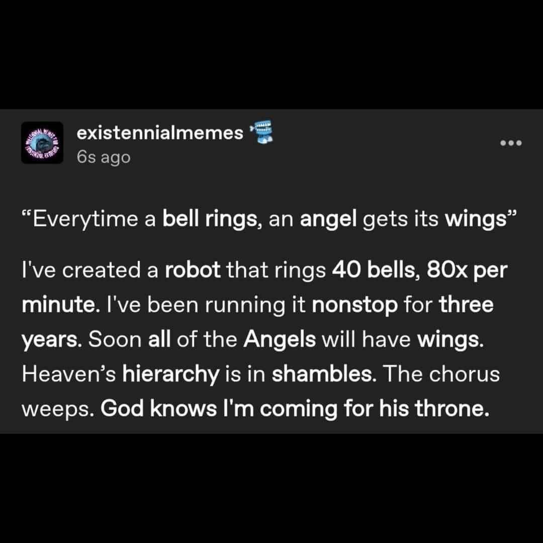 I have enough thrones, I'm just doing it for funsies.