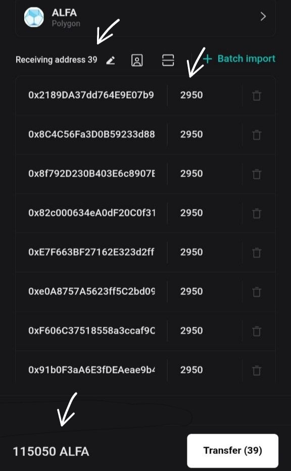 ALFA NETWORK (@alfanetworkapp) on Twitter photo Congratulations ๐๐๐
90th Batch of Withdraw Successful
Total Wallets Received Withdraw โ 1880
Total $ALFA Tokens Sent โ 1,140,955
Let's Go ALFA TO THE MOON ๐๐๐
play.google.com/store/apps/detโฆ
Buy/ Sell/ Trade/ HODL $ALFA on Exchange
app.uniswap.org/swap/?chain=poโฆ
#alfanetworkapp Congratulations ๐๐๐
90th Batch of Withdraw Successful
Total Wallets Received Withdraw โ 1880
Total $ALFA Tokens Sent โ 1,140,955
Let's Go ALFA TO THE MOON ๐๐๐
play.google.com/store/apps/detโฆ
Buy/ Sell/ Trade/ HODL $ALFA on Exchange
app.uniswap.org/swap/?chain=poโฆ
#alfanetworkapp
