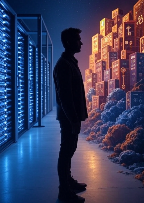 BaVuhoc1's tweet photo. I used to think AI was our savior.Then I saw it turn into a global-scale replication machine  fast,cold,and emotionless.The only thing that might keep it from spiraling out of control. could be Web3.Not because of tech.But because of philosoph freedom,decentralization,resistance https://t.co/Ifk8Fk1a3n