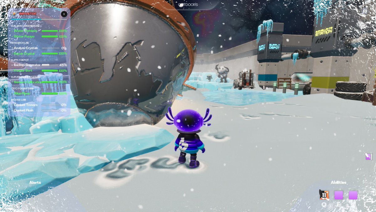 It was a really great experience playing with <a href="/PlayImpostors/">Impostors</a> last night. Really liked the way they shaped this game tbh, I had more fun playing than I expected. Couldn't try out everything in the game because I was too busy having fun lol. The yeti is no joke. Watch out for it.