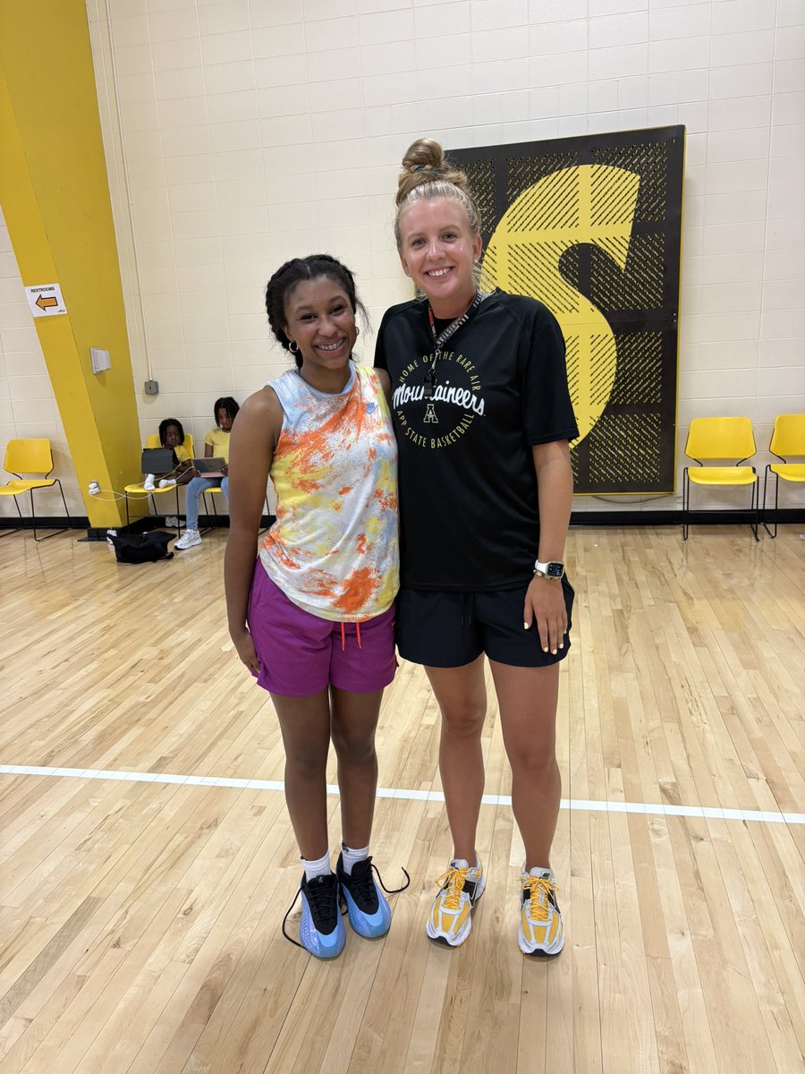 Such a great time on the Mountain! The campus is absolutely beautiful, the atmosphere energy is through the roof…THE BEST CAMP SO FAR🖤💛

<a href="/AppStateWBB/">App State WBB</a> <a href="/CoachASharp/">Alaura Sharp</a> <a href="/BrooklynRTaylor/">Brooklyn Taylor</a> <a href="/Assist_U_/">AssistU Recruiting</a> <a href="/CoachBCH/">Brittany Cox Hudson</a> <a href="/CoachJillDunn/">Jill Dunn</a>