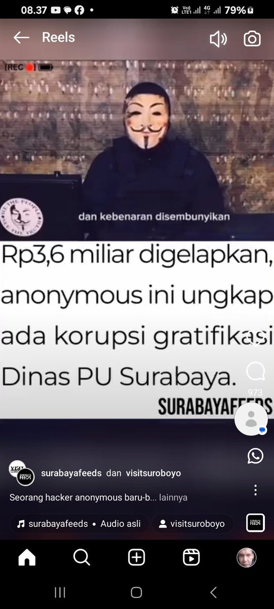 instagram.com/reel/DLUcVLzTQ… barusan buka instagram sdh dpt postingan ini,mohon maaf jika hoax