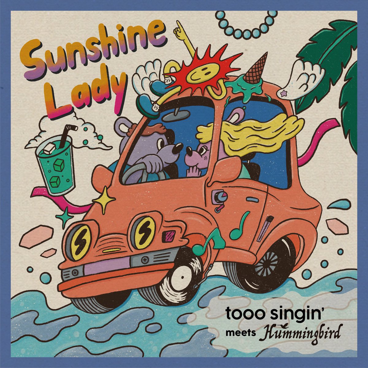 tooosingin's tweet photo. 【☀️8/6リリース☀️】

自身のレーベル「unknown chillspot」より第一弾シングル「Sunshine Lady」を配信！

『Sunshine Lady』

Artist : tooo singin' meets Hummingbird
Prod : Hummingbird
Artwork : AYUMI FUKUMA
Rebel：unknown chillspot
Link Core
https://t.co/Ny1T8yf0Xy https://t.co/hSqTjkU3pf