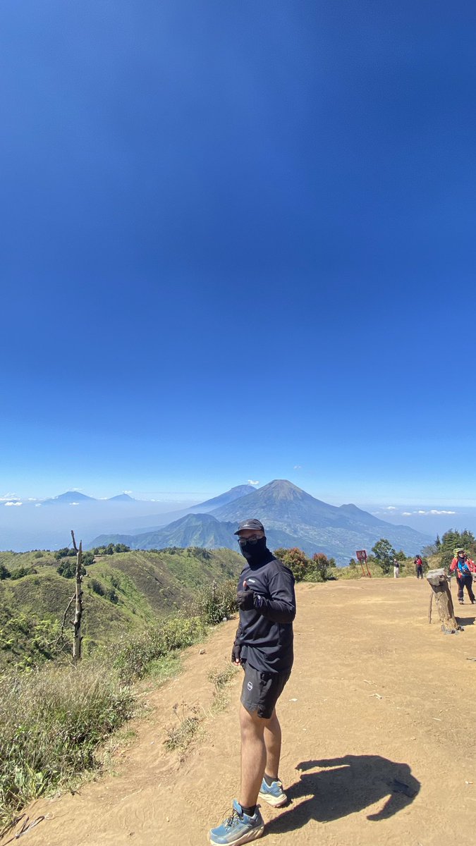 Febaik's tweet image. Mt Prau bikin candu