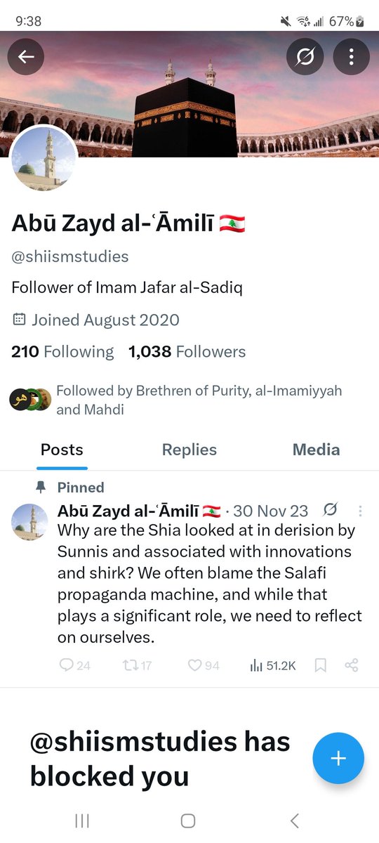 SamTrader5's tweet image. This is what the son of hind is like. He doesn't follow imam al Sadiq (as), he's an amawi in disguise.

@shiismstudies