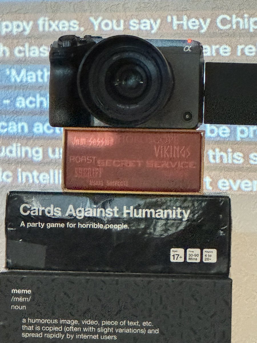 no tripod needed