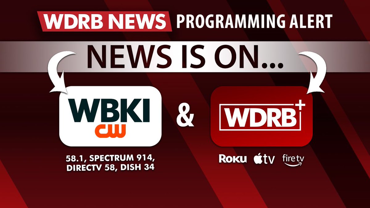 Joel Schipper (@jschipperwdrb) on Twitter photo NOTE: due to rain delay with baseball on FOX, <a href="/WDRBNews/">WDRB News</a> will be on WBKI at 10! 
See ya then! NOTE: due to rain delay with baseball on FOX, <a href="/WDRBNews/">WDRB News</a> will be on WBKI at 10! 
See ya then!