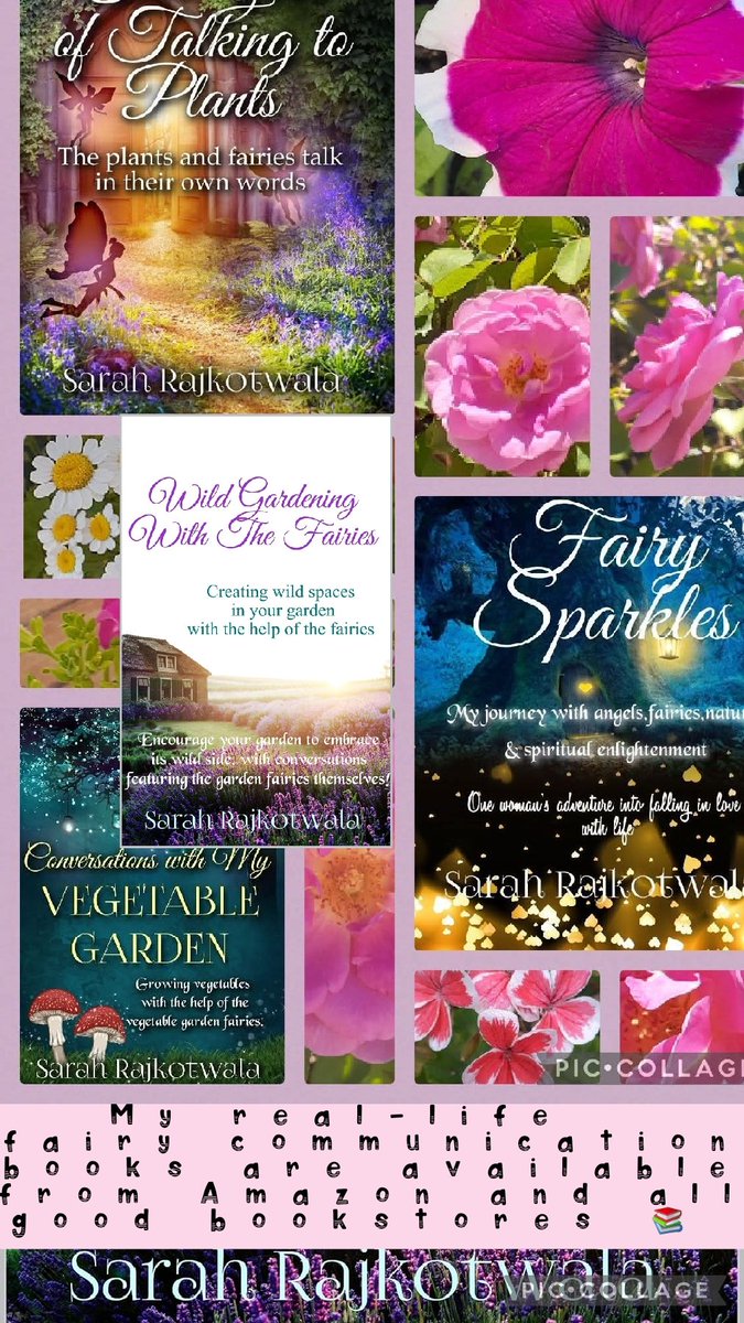 SarahRajkotwala's tweet image. I am a psychic author of books about Fairy communication and gardening. 🧚‍♂️🌸 📚

#fairiesarereal #fairies #gardening #gardeningbooks #spiritualbooks #fairygardening #sarahrajkotwala
 
amazon.com/stores/author/…