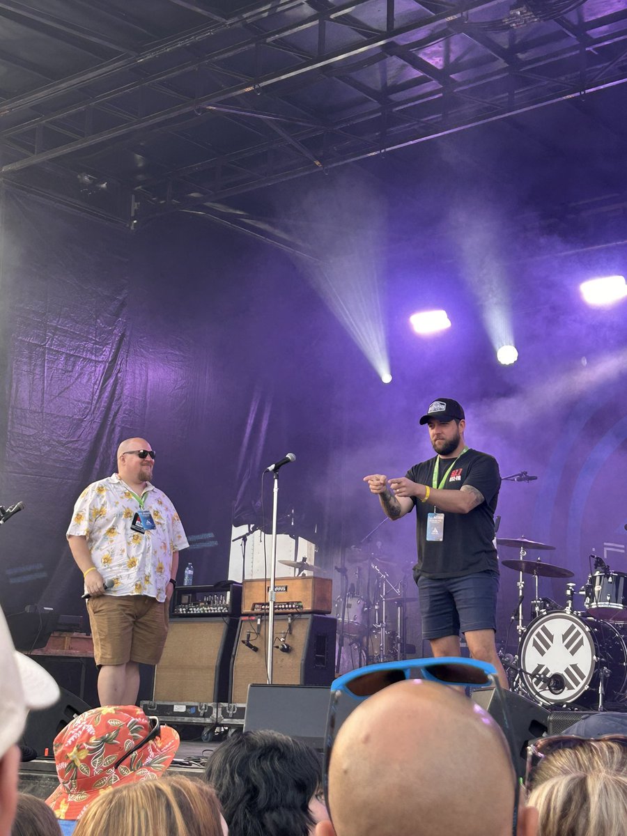 977HTZFM's tweet image. Matt &amp;amp; Carl are emceeing the stage today at @canaldayspc announcing for @BostonLeviMusic @Finger_Eleven and @thetrews🤘. 

@cityofportcolborne #CanalDays #HTZFMRoadies #PORTicipate