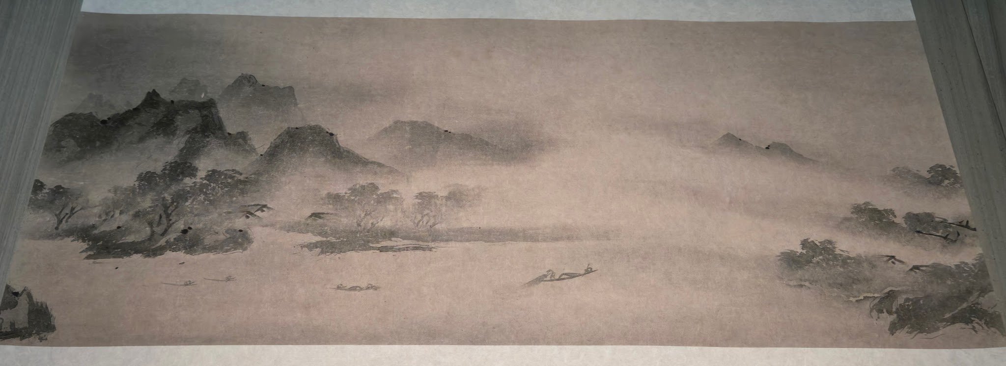 晨光/中国/山水画/漁村夕照/掛軸/名家伝来/AA-220 1681177753.jpg?1663824077