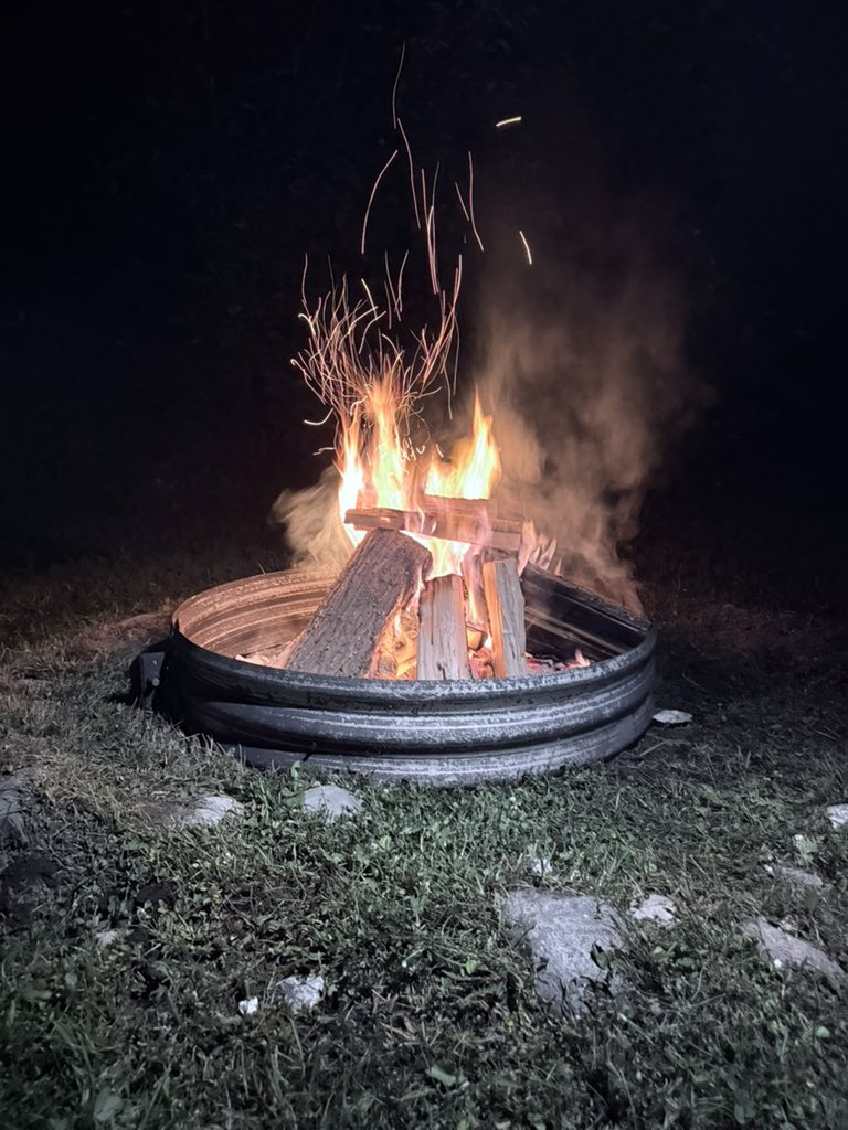 Nice night for a fire.