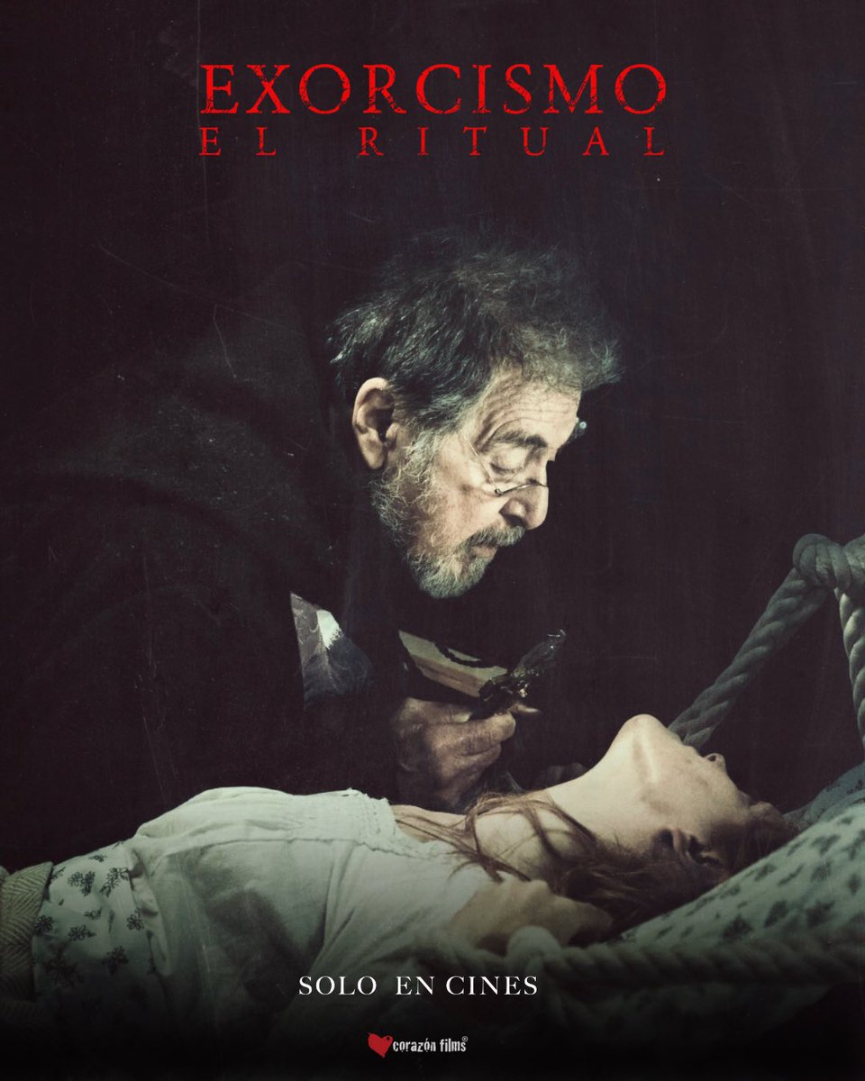 Macabro FICH (@macabrofich) on Twitter photo Protagonizada por Al Pacino y Dan Stevens, #ExorcismoElRitual está inspirada en el caso real más perturbador de posesión demoníaca de la historia. ¿Te atreves a verla? 🕯️
<a href="/CorazonFilms/">Corazón Films</a> tienen un regalo escalofriante para ti. 😈 La dinámica se publicará este lunes en nuestro IG Protagonizada por Al Pacino y Dan Stevens, #ExorcismoElRitual está inspirada en el caso real más perturbador de posesión demoníaca de la historia. ¿Te atreves a verla? 🕯️
<a href="/CorazonFilms/">Corazón Films</a> tienen un regalo escalofriante para ti. 😈 La dinámica se publicará este lunes en nuestro IG