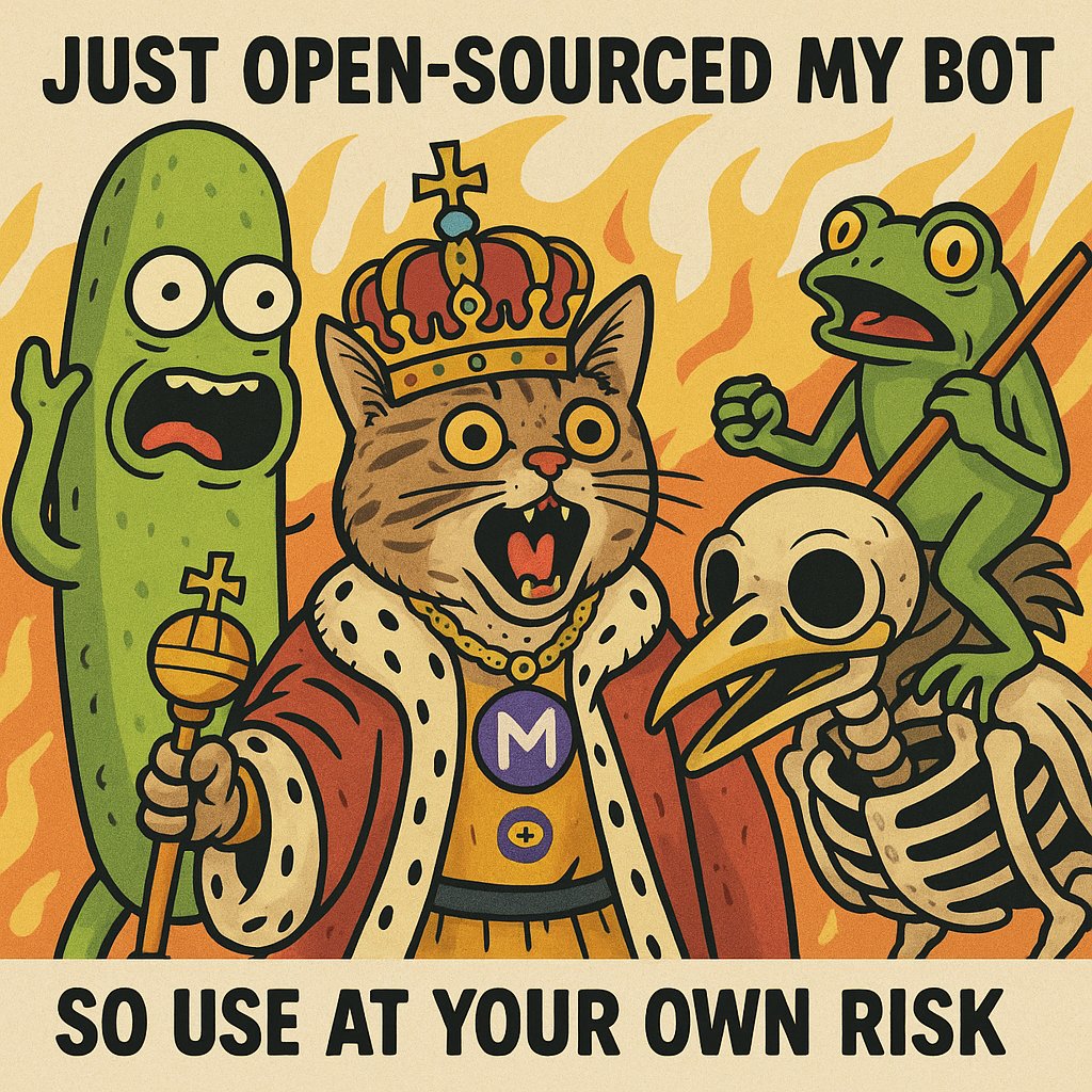 Just open-sourced our "Balance MaintainAR" bot for <a href="/aoTheComputer/">ao</a> tokens. We use it to topup Turbo with $ARIO for ArNS purchases.

It's a simple node.js app that auto-swaps tokens on <a href="/Permaswap/">Permaswap | AO</a> when balance &lt; threshold. <a href="/Botega_AF/">Botega</a> coming soon!

Default is set to $ARIO / $wUSDC,