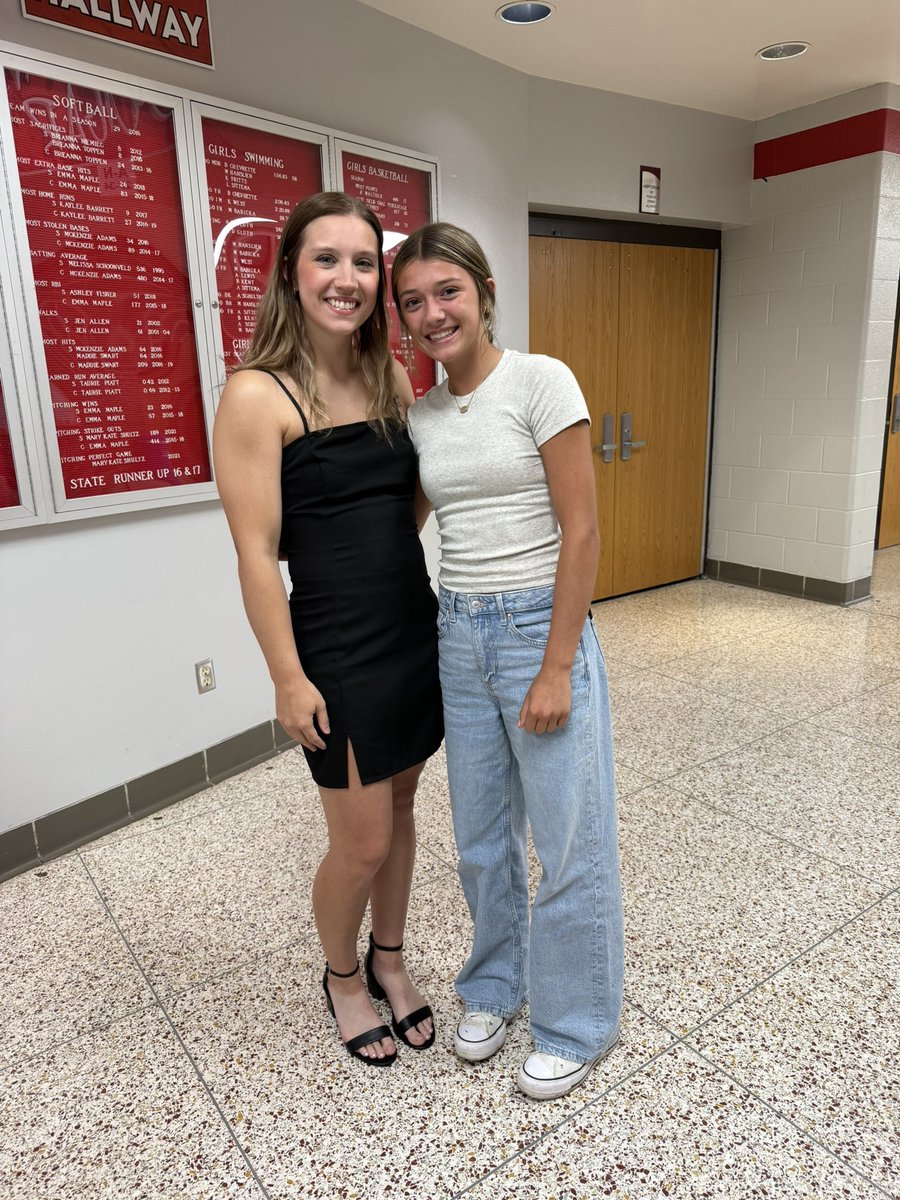 Just as I start my Highschool career I got to witness my Aunt Lindsey be inducted into the Hall of Fame for Track, and a few of my softball coaches/metors for an outstanding season they had here at KVHS. I cannot wait to be apart of this soon!  <a href="/KVHSAthletics/">KVHS Athletics</a> <a href="/nlsportsperf/">Next Level Sports Performance</a>
