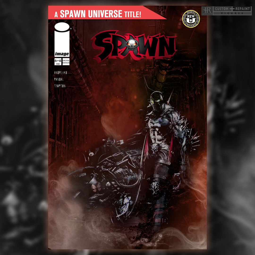 CustomsHunter's tweet image. Fan Art - Spawn Cover - Nitro Rider

#spawniverse #spawnfigures #スポーン #hunter_r_customs #spawnfanart