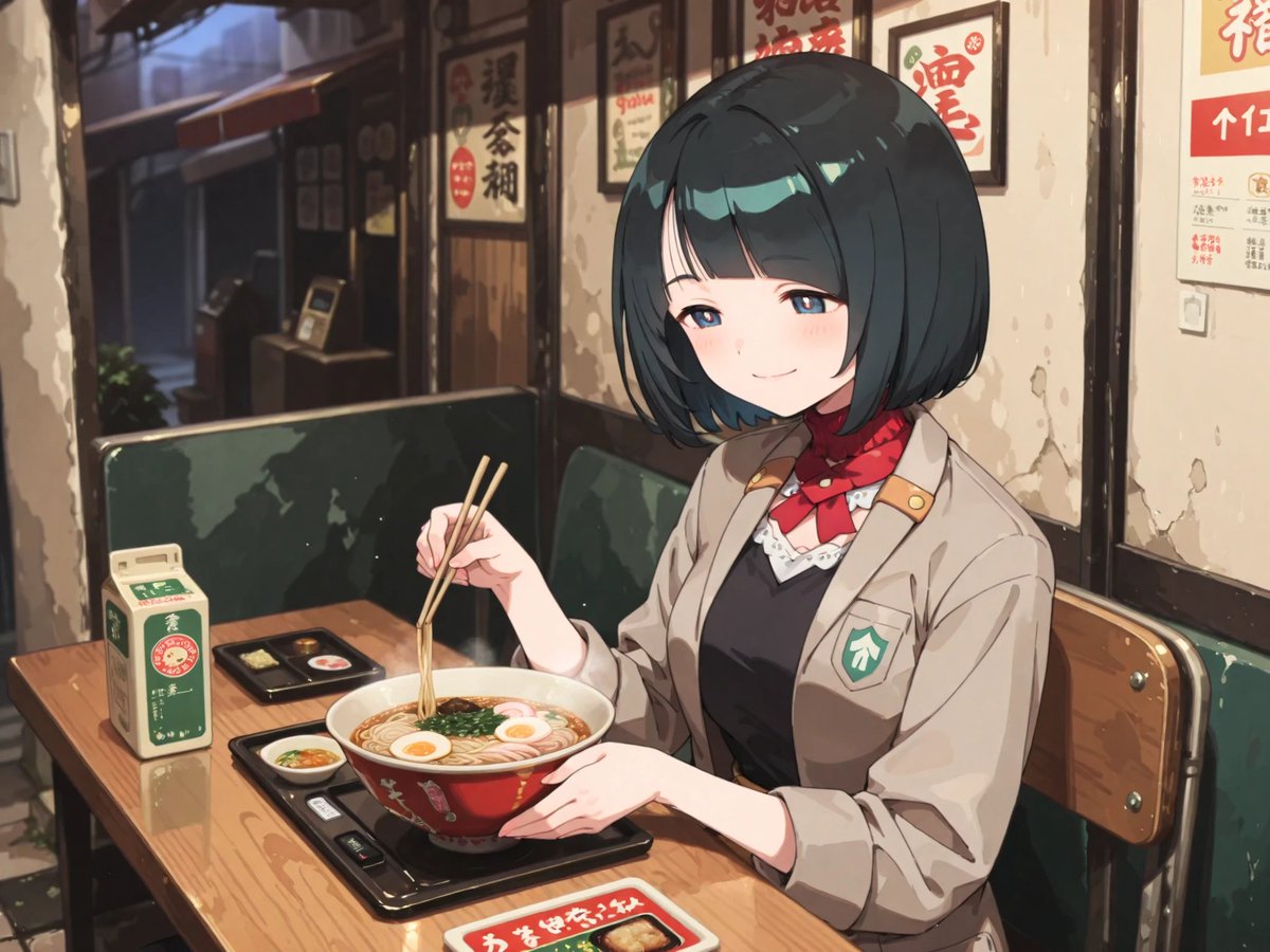 ラーメン喰って帰った魔女